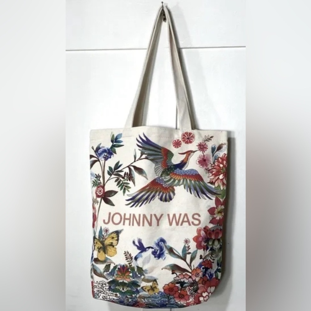 Johnny was tote bag